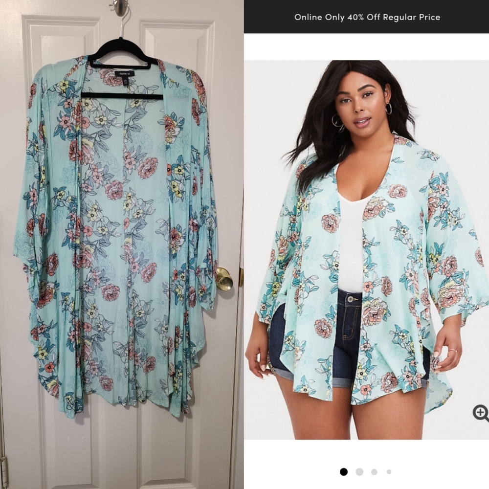 Floral cover up